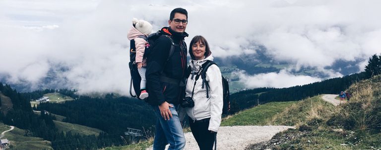 Oostenrijk familie hike